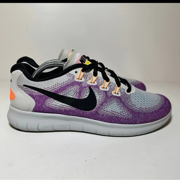 Nike Womens Free RN 2017 880840-102 White Running Shoes Size 8.5 (281 Box 32) - Picture 1 of 10